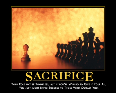 sacrifice