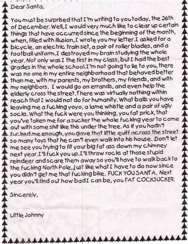 Xmas Letter